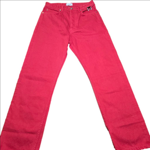 Rhude Red Denim Jeans Size 30 NWOT